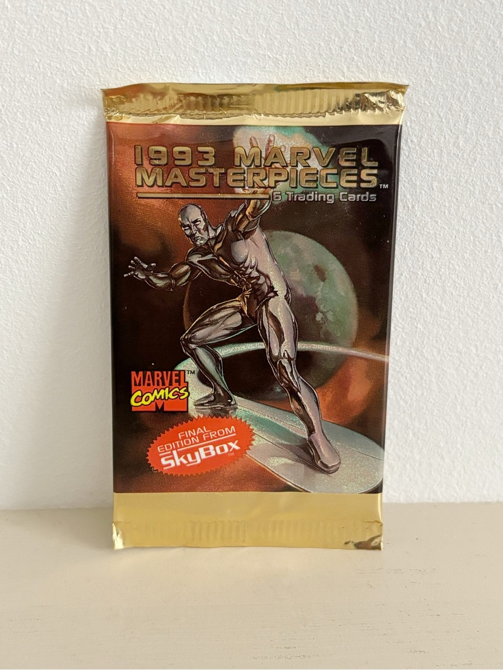 Sealed Marvel 1993 Masterpieces Trading Card Pack